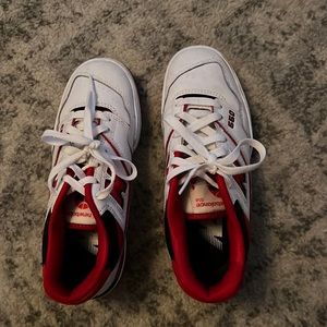 Very gently worn new balance red 550s